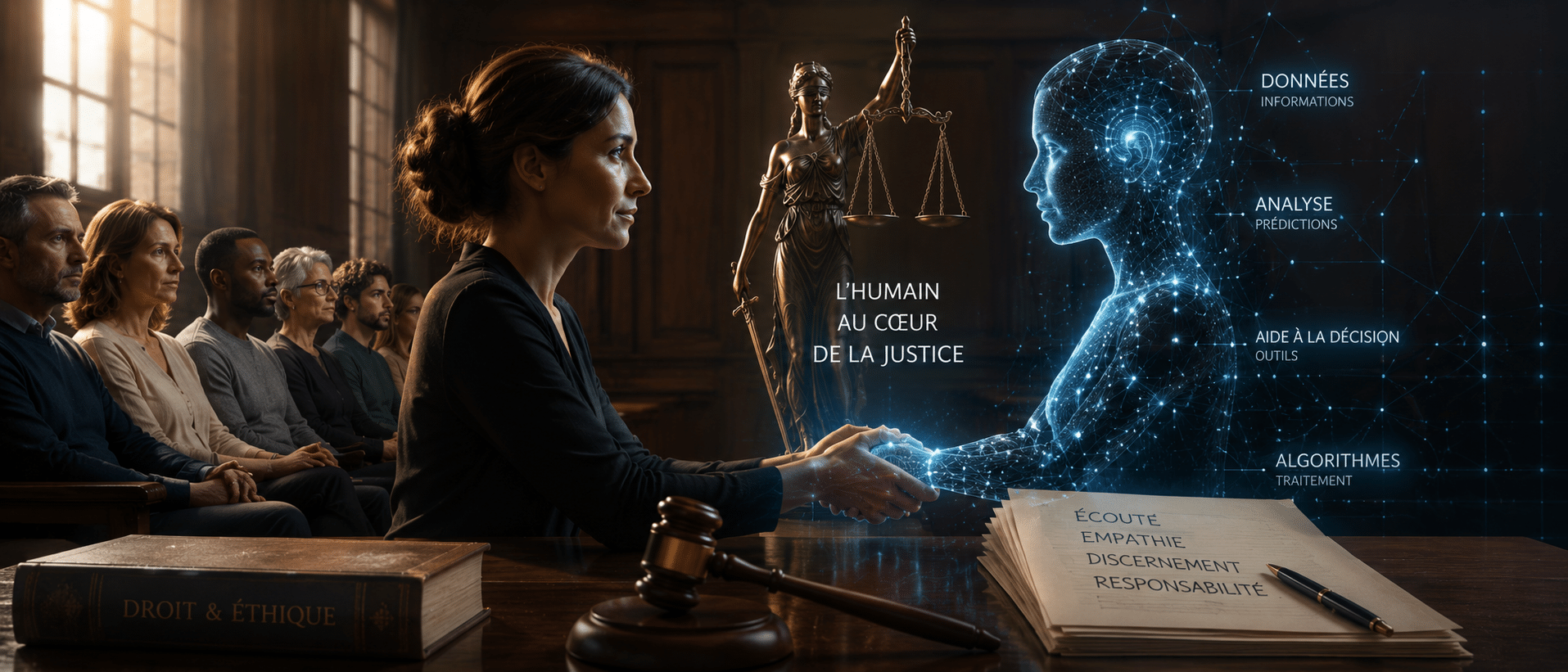 « Il faut remettre la femme et l'homme au centre de l'œuvre de justice »