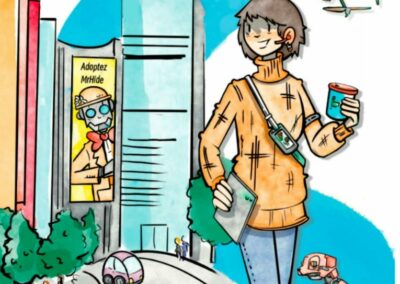 « Adelaïde », une BD sur les tribulations d’une famille face à l’IA