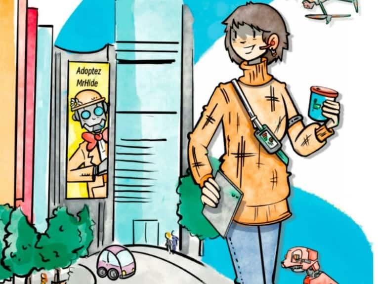 « Adelaïde », une BD sur les tribulations d’une famille face à l’IA